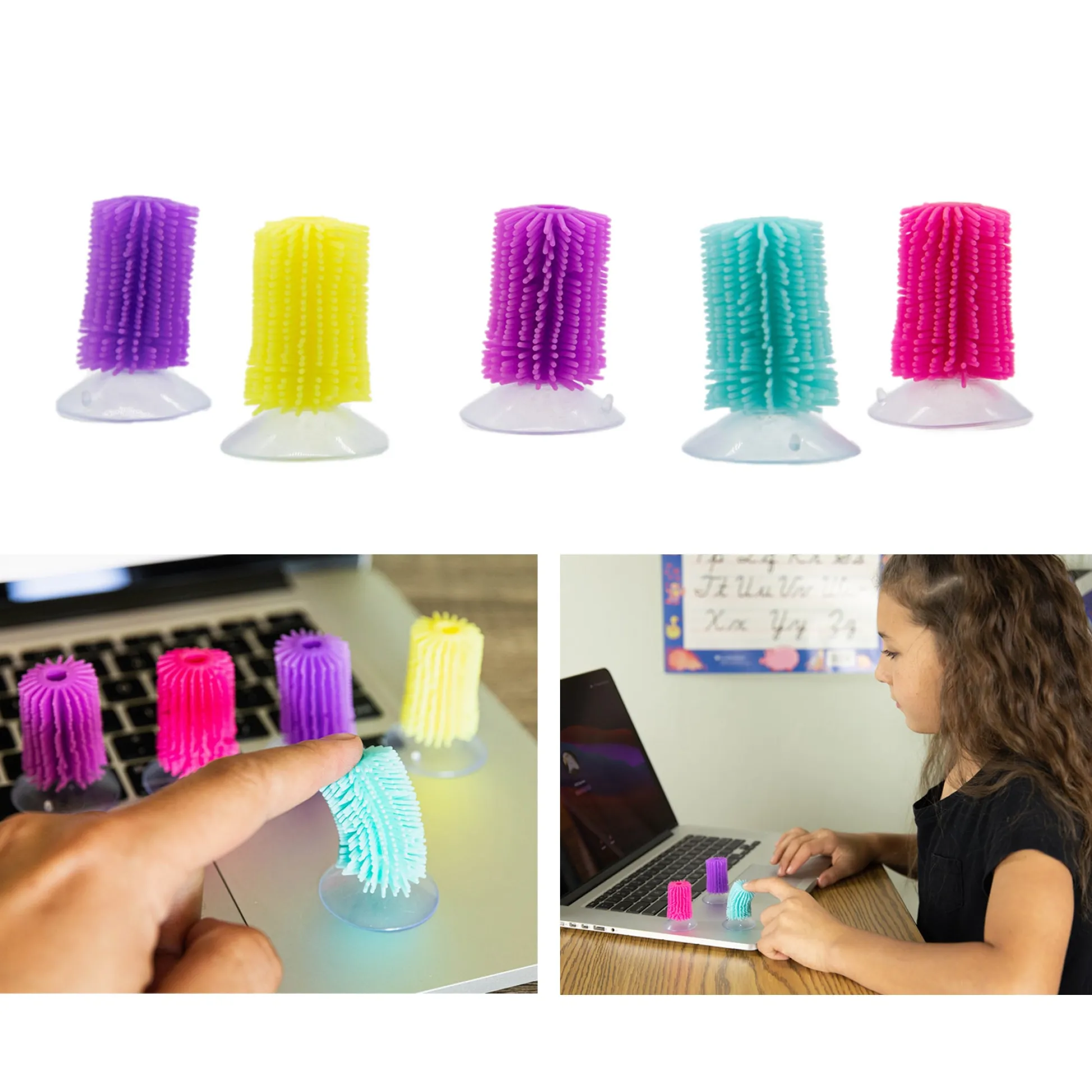 Educators Resource Bouncyband Flick Sticks - Colorful Sensory Fidget Toys - Pack of 10* Sensory & Fidget Toys