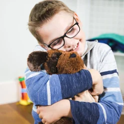 Educators Resource Bouncyband Happy Hugs Weighted Sensory Bulldog Plush* Stuffed Animals|Stuffed Animals & Plush Toys