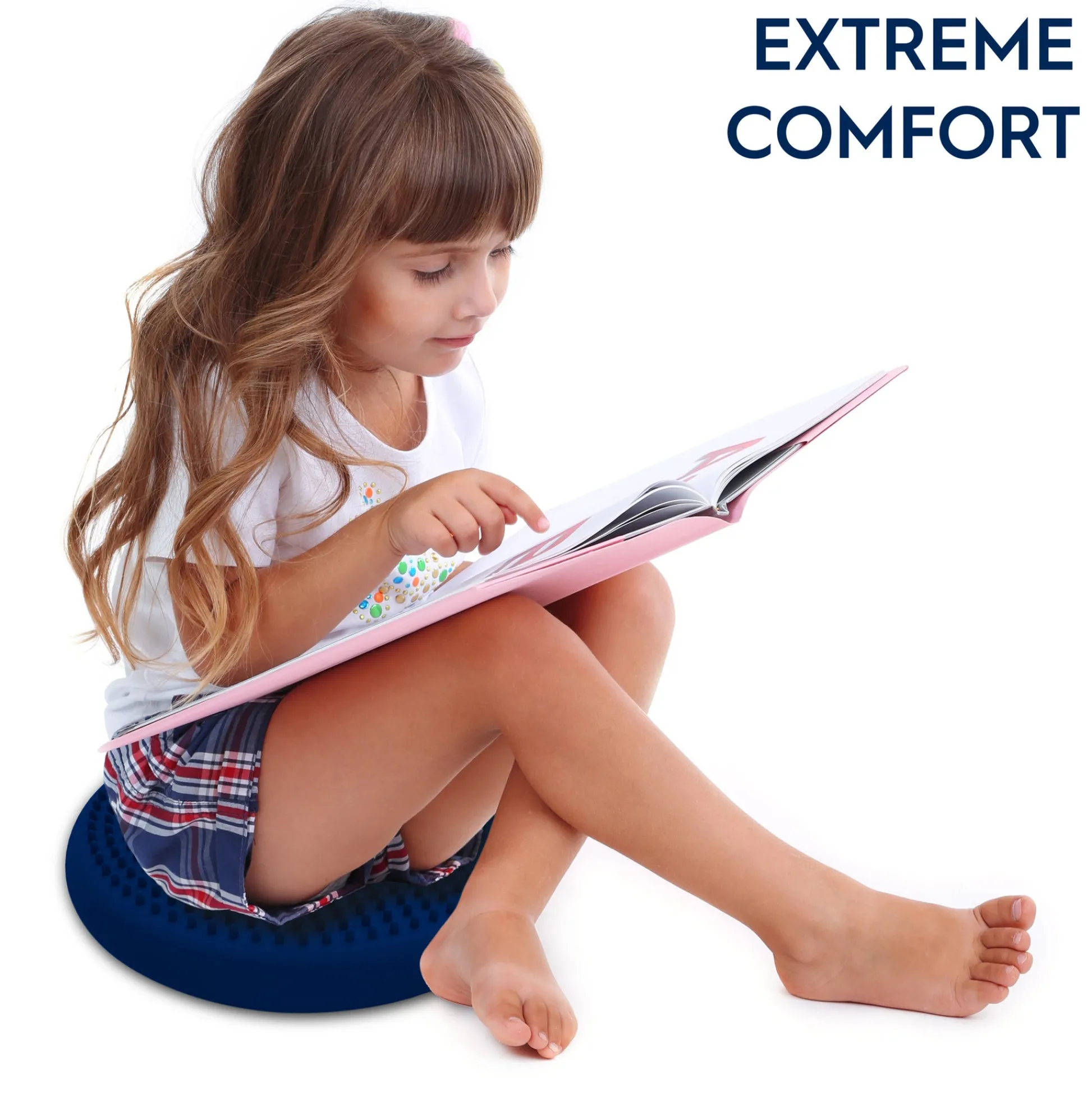 Educators Resource Bouncyband® Little Wiggle Seat Sensory Cushion, Blue* Sensory & Fidget Toys