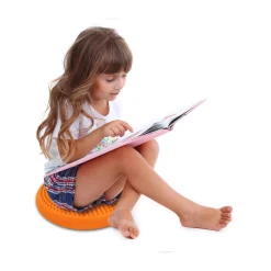 Educators Resource Bouncyband Little Wiggle Seat Sensory Cushion, Vibrant Orange* Preschool Education Toys & Activities