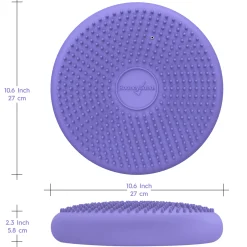 Educators Resource Bouncyband Little Wiggle Seat Sensory Cushion, Playful Purple* Sensory & Fidget Toys