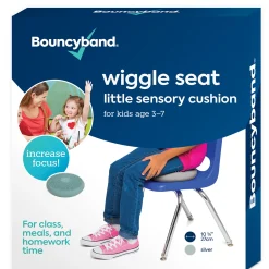 Educators Resource Bouncyband Little Wiggle Sensory Seat Cushion, Silver* Preschool Education Toys & Activities