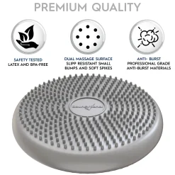 Educators Resource Bouncyband Little Wiggle Sensory Seat Cushion, Silver* Preschool Education Toys & Activities