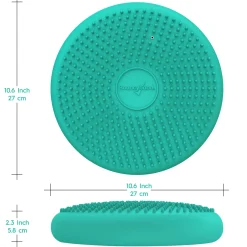 Educators Resource Bouncyband Little Wiggle Seat Sensory Cushion, Mint - Calming Movement for Kids* Preschool Education Toys & Activities