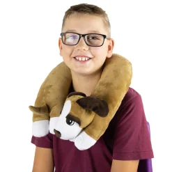 Educators Resource Bouncyband Puppy-Themed Sensory Vibrating Neck Pillow* Social & Emotional Skills|Stuffed Animals