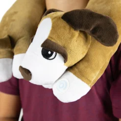 Educators Resource Bouncyband Puppy-Themed Sensory Vibrating Neck Pillow* Social & Emotional Skills|Stuffed Animals