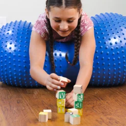 Educators Resource Bouncyband® Sensory Peanut Stability Ball for Active Seating and Play* Preschool Education Toys & Activities