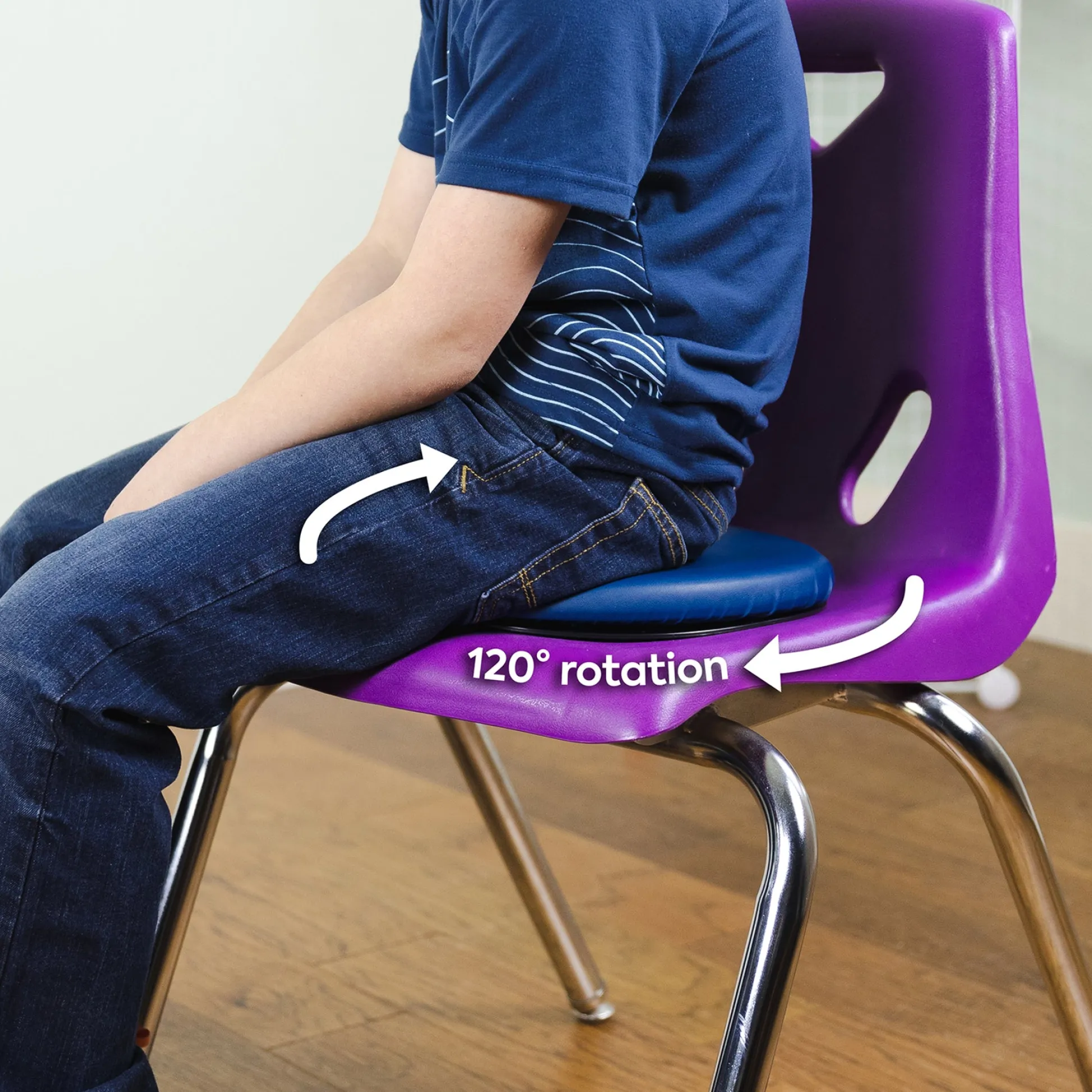 Educators Resource Bouncyband Sit & Twist Active Seat Cushion for Kids* Preschool Education Toys & Activities