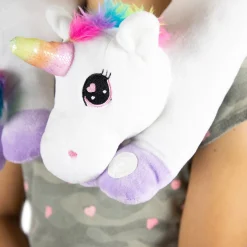 Educators Resource Bouncyband Unicorn Sensory Vibrating Neck Pillow* Social & Emotional Skills|Stuffed Animals