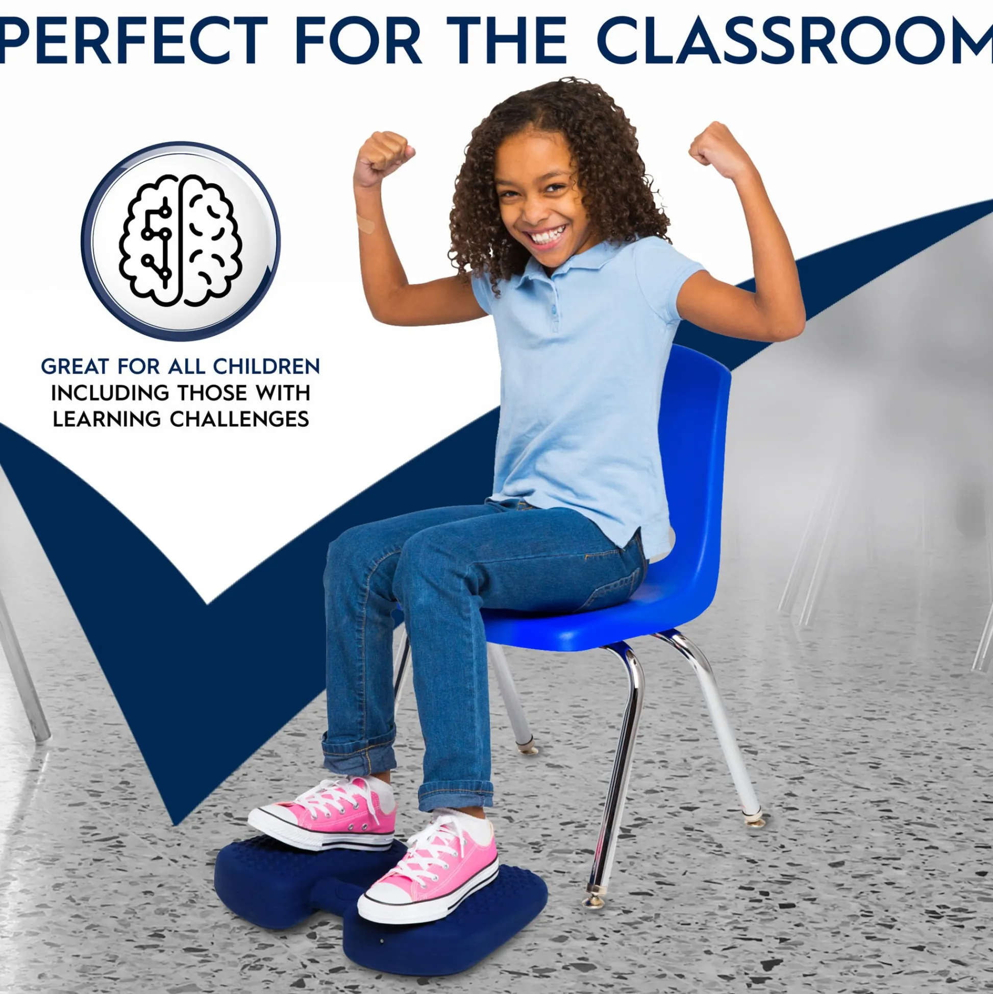 Educators Resource Bouncyband® Wiggle Feet Sensory Cushion: Focus & Fun in Motion* Sensory & Fidget Toys