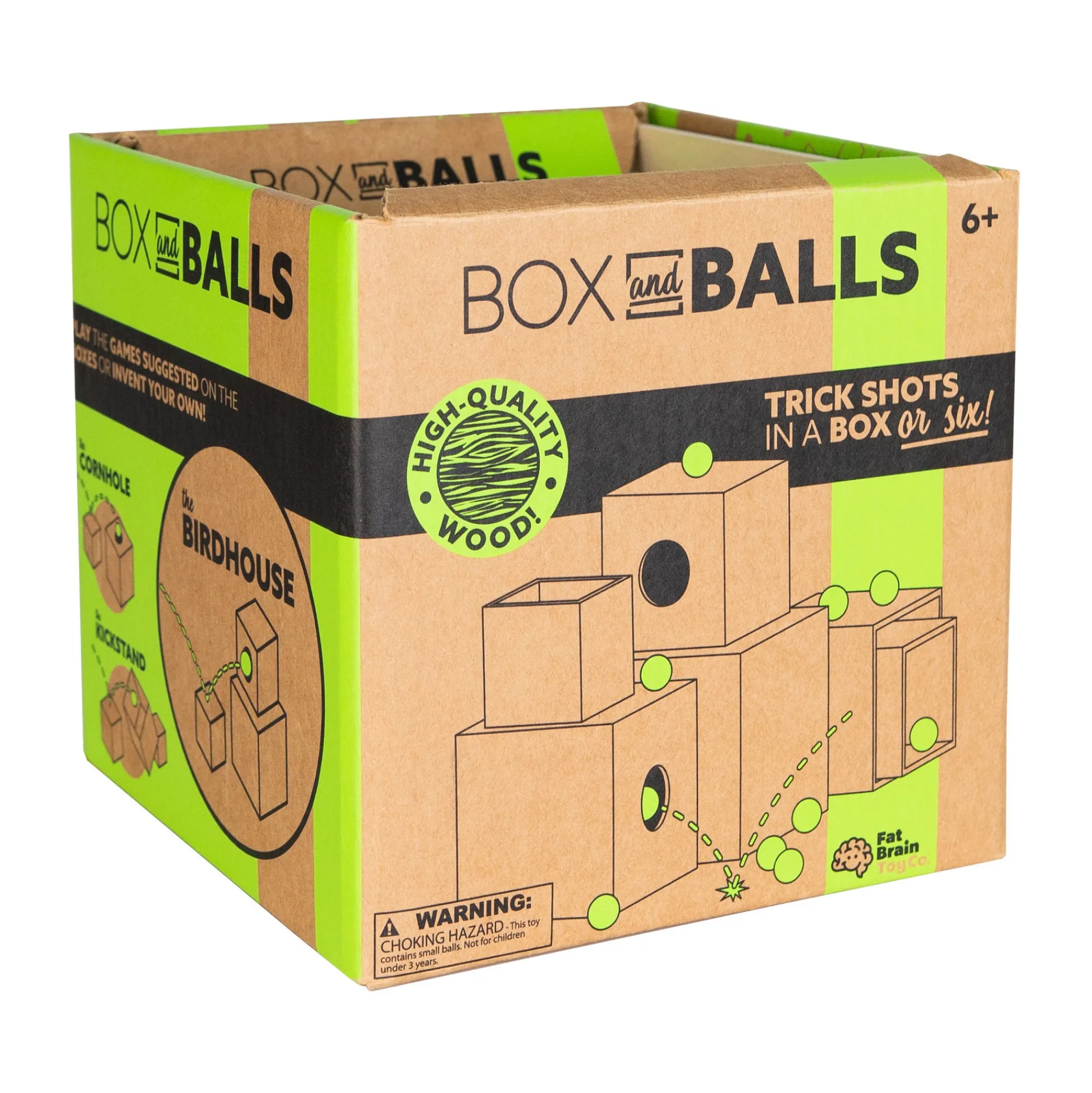 AreYouGame Box and Balls - Classic Wooden Trick Shot Game* Role-Playing Games|Board Games
