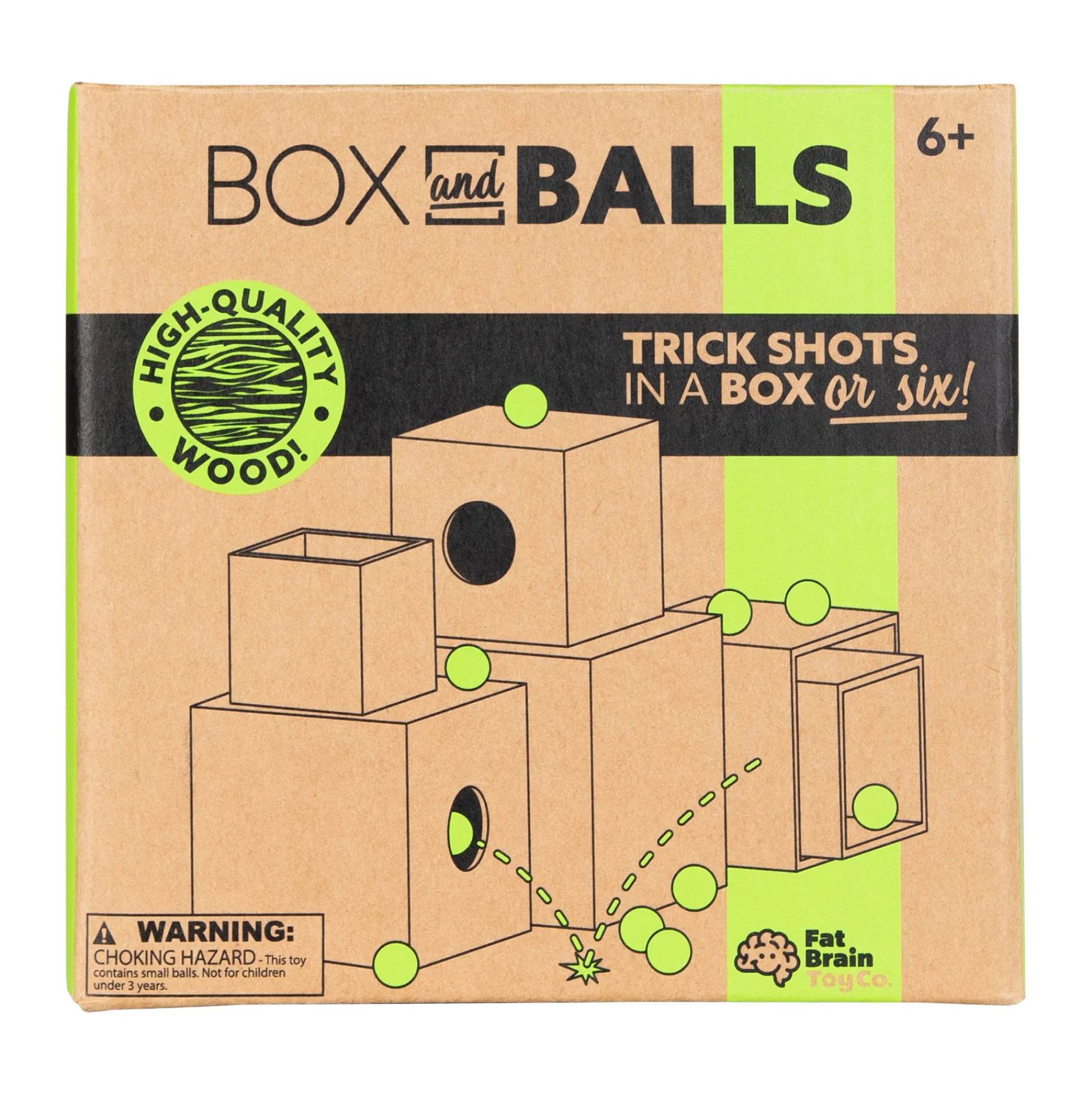 AreYouGame Box and Balls - Classic Wooden Trick Shot Game* Role-Playing Games|Board Games