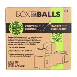 AreYouGame Box and Balls - Classic Wooden Trick Shot Game* Role-Playing Games|Board Games