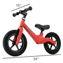 Flat River Group Boys 12 inch Trimate Toddler Balance Bike, Red - No Pedal Sport Bike* Ride-Ons|Ride-Ons & Push-Pull Toys