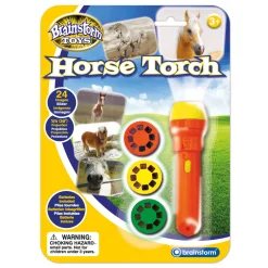 Flat River Group Brainstorm Toys Horse Flashlight and Projector - Educational Toy* Preschool Education Toys & Activities