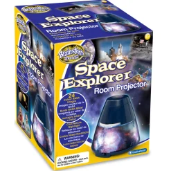 Flat River Group Brainstorm Toys Space Explorer Room Projector - NASA Images - Multi-Language* Science & Discovery