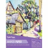 Flat River Group Brea Reese Marker Paper Pad - 50 Sheets 9x12" - 75lb Acid-Free* Drawing, Color & Painting