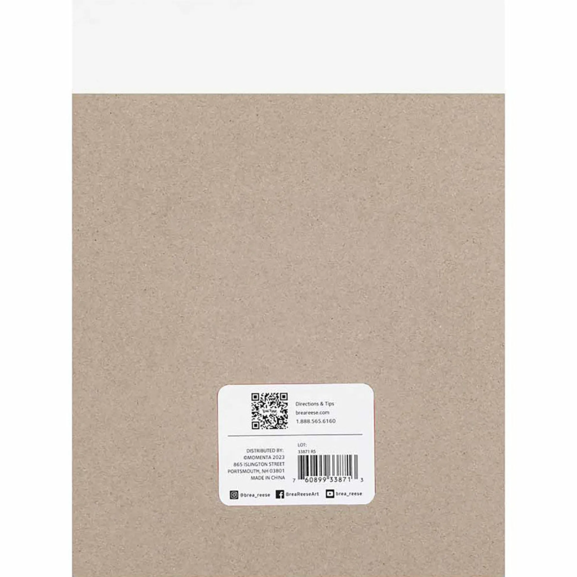 Flat River Group Brea Reese Marker Paper Pad - 50 Sheets 9x12" - 75lb Acid-Free* Drawing, Color & Painting