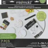 Flat River Group Brea Reese Mix2Mold Pastel Terrazzo DIY Ceramic Coaster Kit - Creates 6 Coasters* Crafts & Activities
