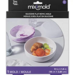 Flat River Group Brea Reese Mix2Mold Silicone Shallow Bowl Craft Mold* Crafts & Activities