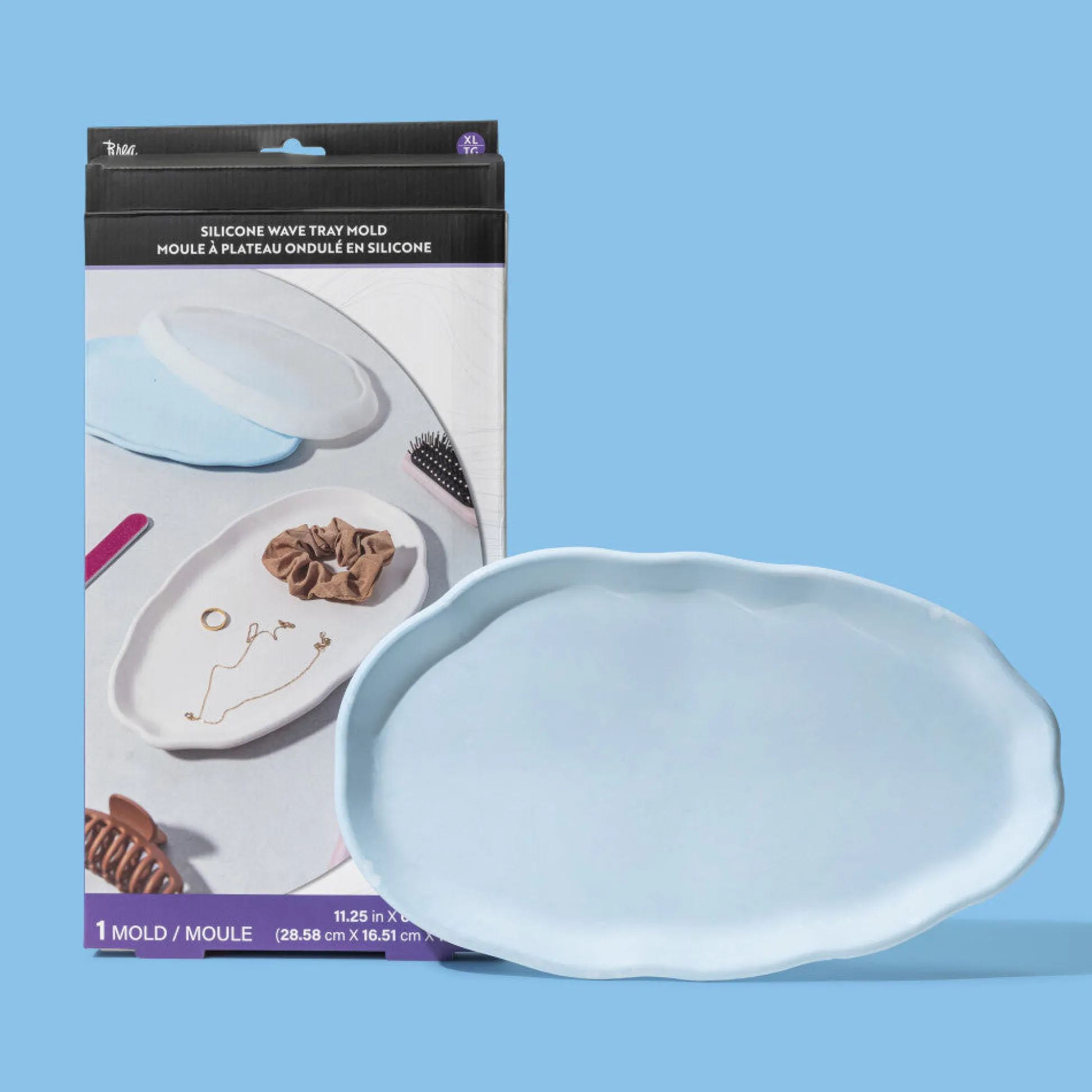 Flat River Group Brea Reese Mix2Mold Versatile Silicone Wave Tray Mold* Crafts & Activities