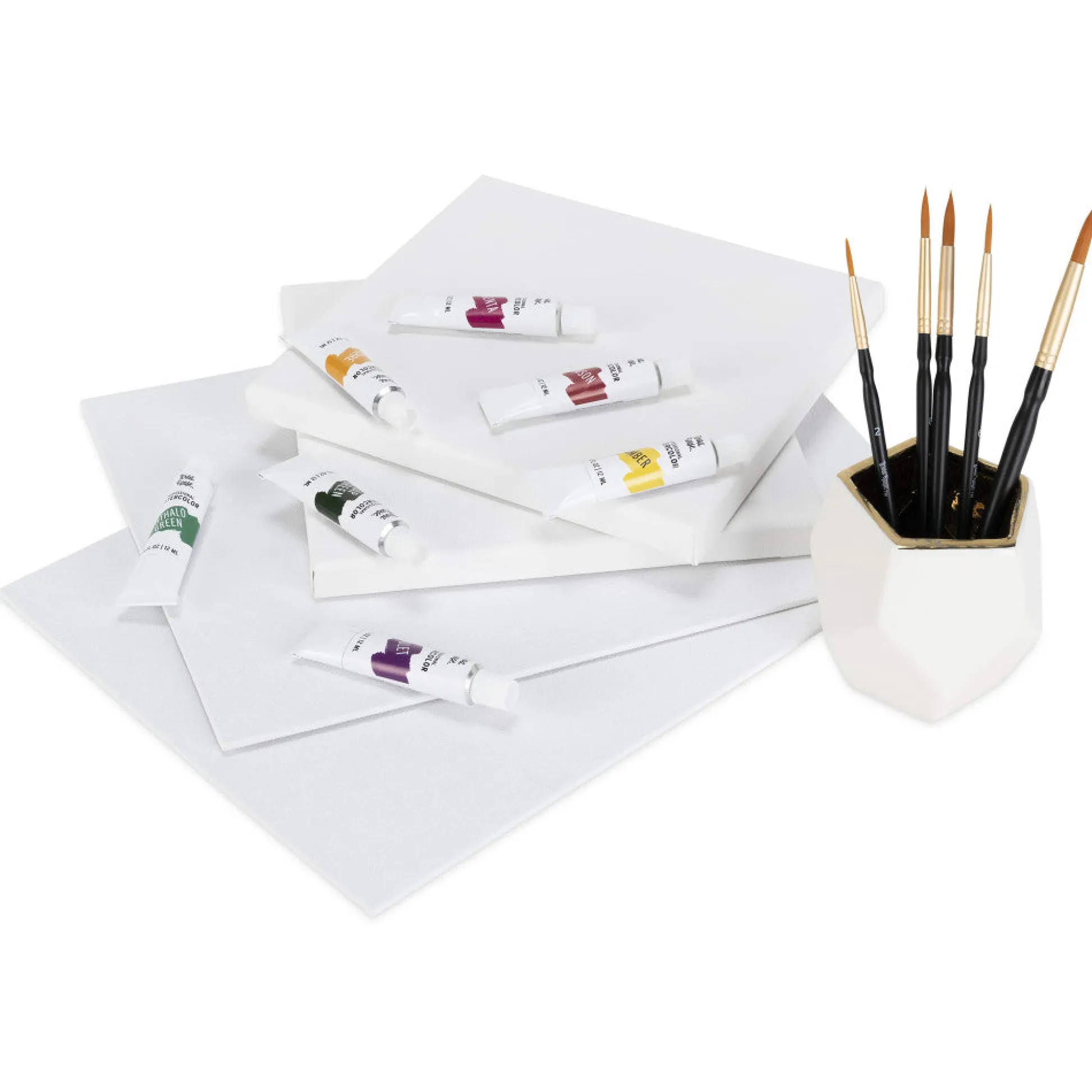 Flat River Group Brea Reese Professional Watercolor Set - Jewel Tones, 12 Vibrant Tubes* Drawing, Color & Painting