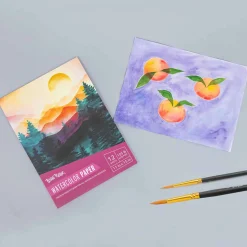 Flat River Group Brea Reese Watercolor Paper Pad, 50 Sheets, 11x15 Inches, 105lb, Acid-Free* Drawing, Color & Painting