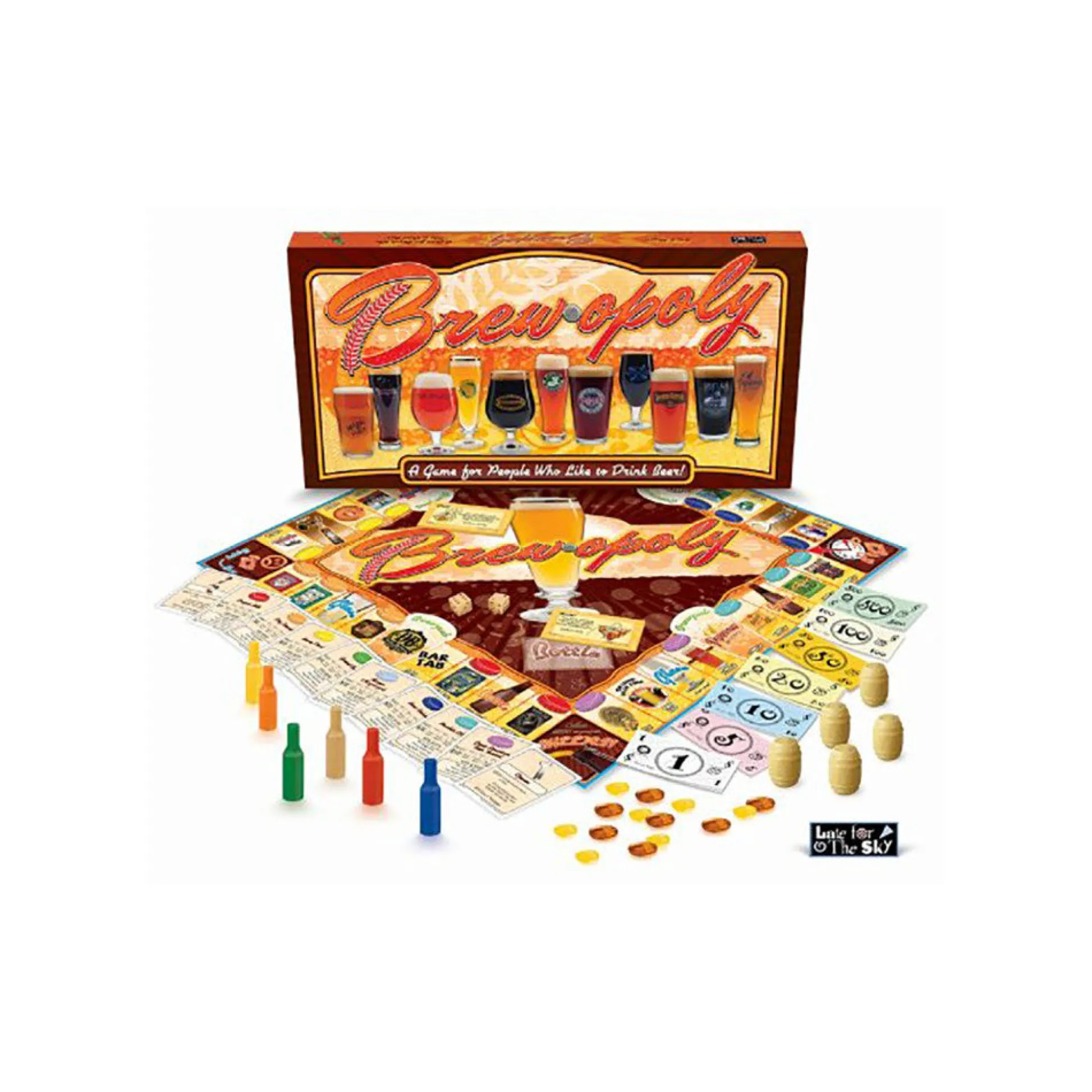 Flat River Group Brew-Opoly Craft Beer Board Game* Board Games|Role-Playing Games