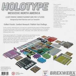 Flat River Group Brexwerx Games: Holotype: Mesozoic North America - Strategic Paleontology Board Game* Board Games|Role-Playing Games