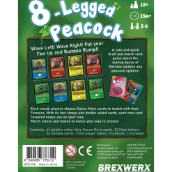 Flat River Group Brexwerx 8-Legged Peacock Drafting & Matching Card Game, Ages 10+* Card Games