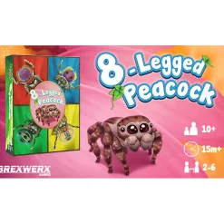 Flat River Group Brexwerx 8-Legged Peacock Drafting & Matching Card Game, Ages 10+* Card Games