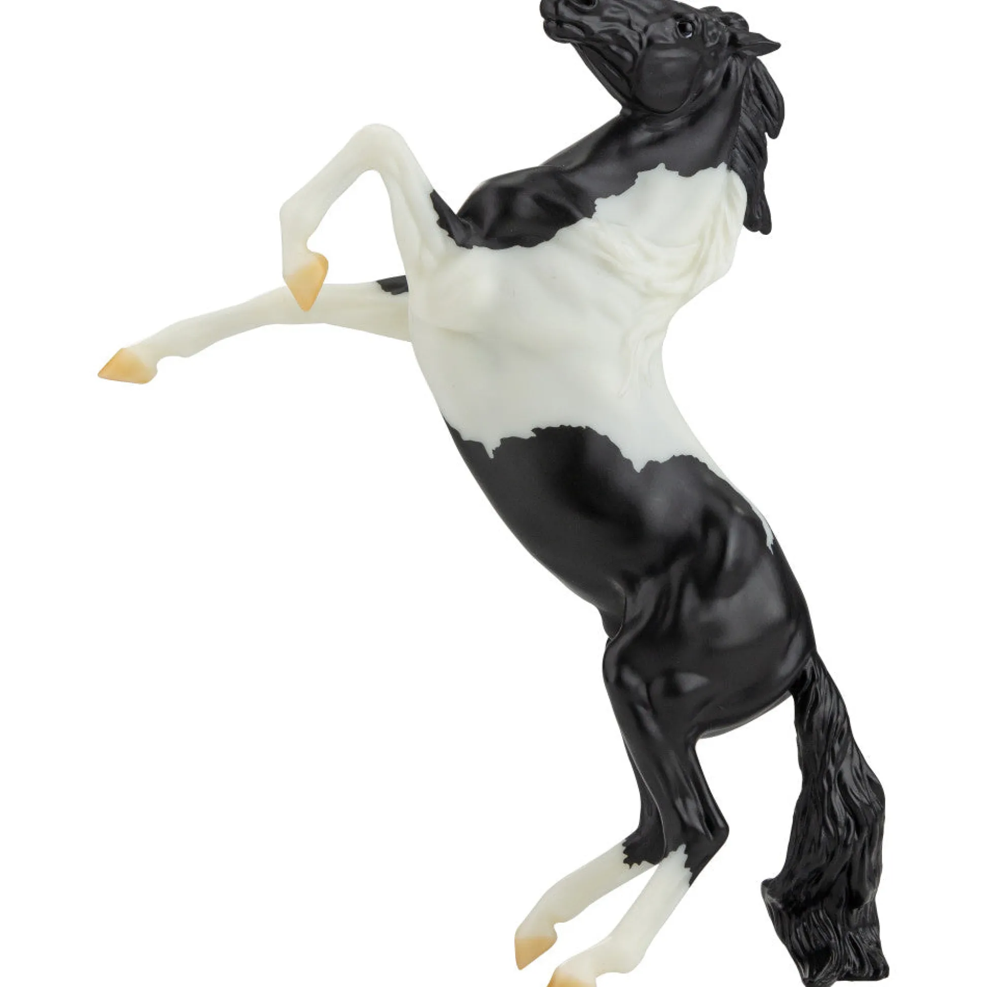 Flat River Group Breyer Freedom Series 1:12 Scale Black Pinto Mustang Model Horse* Miniature & Collectible Dolls|Stuffed Animals & Plush Toys