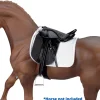 Flat River Group Breyer Traditional Stoneleigh II Dressage Saddle 1:9 Scale - Elegant Black* Stuffed Animals & Plush Toys