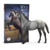 Flat River Group Breyer Wild Blue Horse Figurine and Book Set - Freedom Series*Kids Miniature & Collectible Dolls|Kids Books