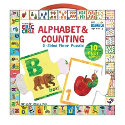 Educators Resource Briarpatch Eric Carle Alphabet & Counting Giant Floor Puzzle - 26 pc* Puzzles