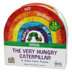 Educators Resource Briarpatch Eric Carle Very Hungry Caterpillar 26-Piece Floor Puzzle* Puzzles