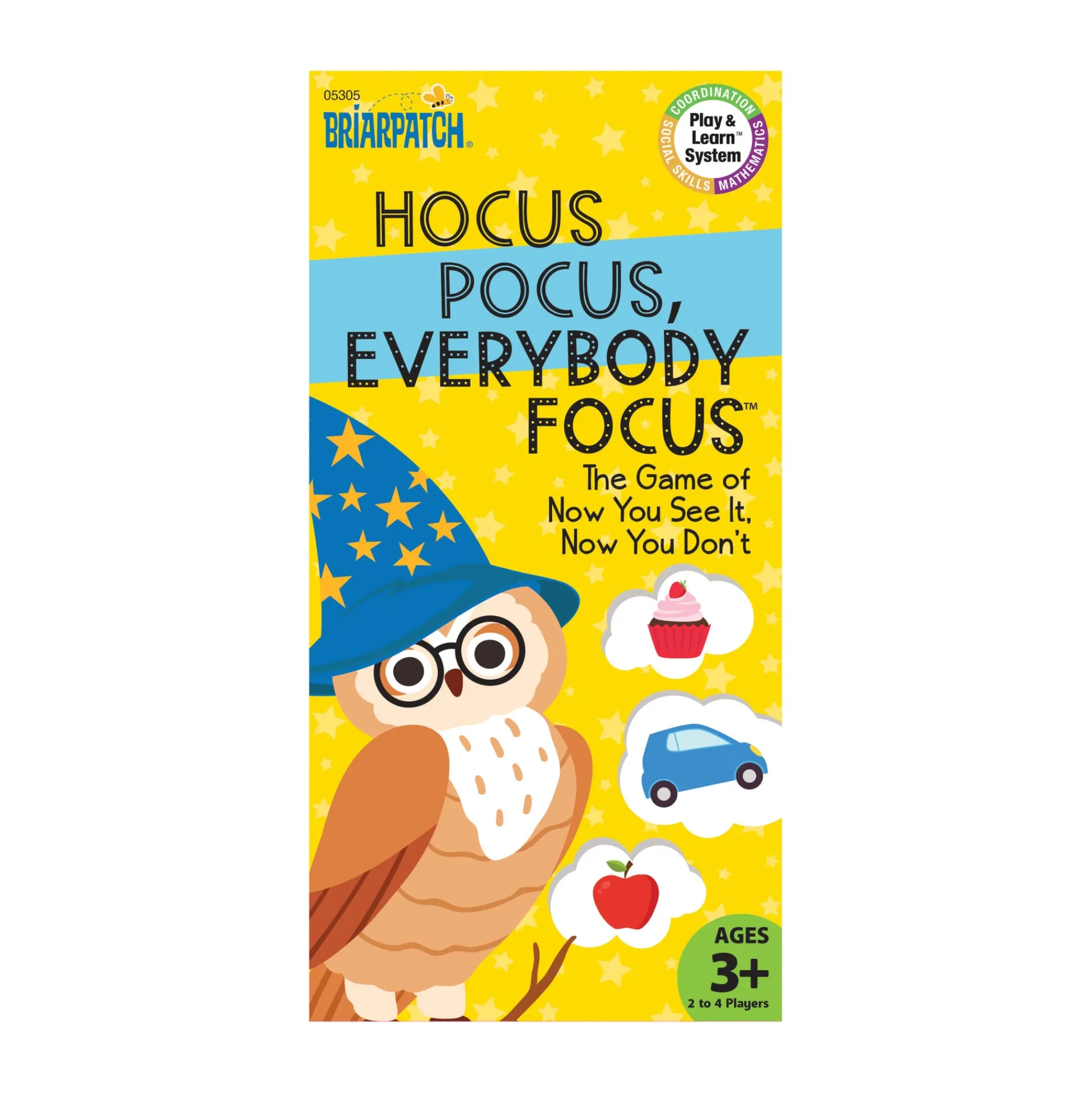 AreYouGame Briarpatch Hocus Pocus, Everybody Focus School Readiness Game* Social & Emotional Skills|Preschool Education Toys & Activities