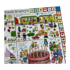 AreYouGame Briarpatch Richard Scarry's Busytown Seek & Find Giant Floor Puzzle - 28 pc* Social & Emotional Skills|Puzzles