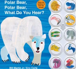 Readerlink Distribution Services Brown Bear and Friends Polar Bear, Polar Bear, What Do You Hear? Sound Book*Kids Reading, Writing & Speech|Sound Books