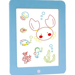 Flat River Group Buddy & Barney Artistic Neon Glow Drawing Board Kit* Drawing, Color & Painting