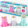 Flat River Group Buddy & Barney Unicorn Bath Time Fun - 3 Piece Light-Up Toy Set* Bath Toys