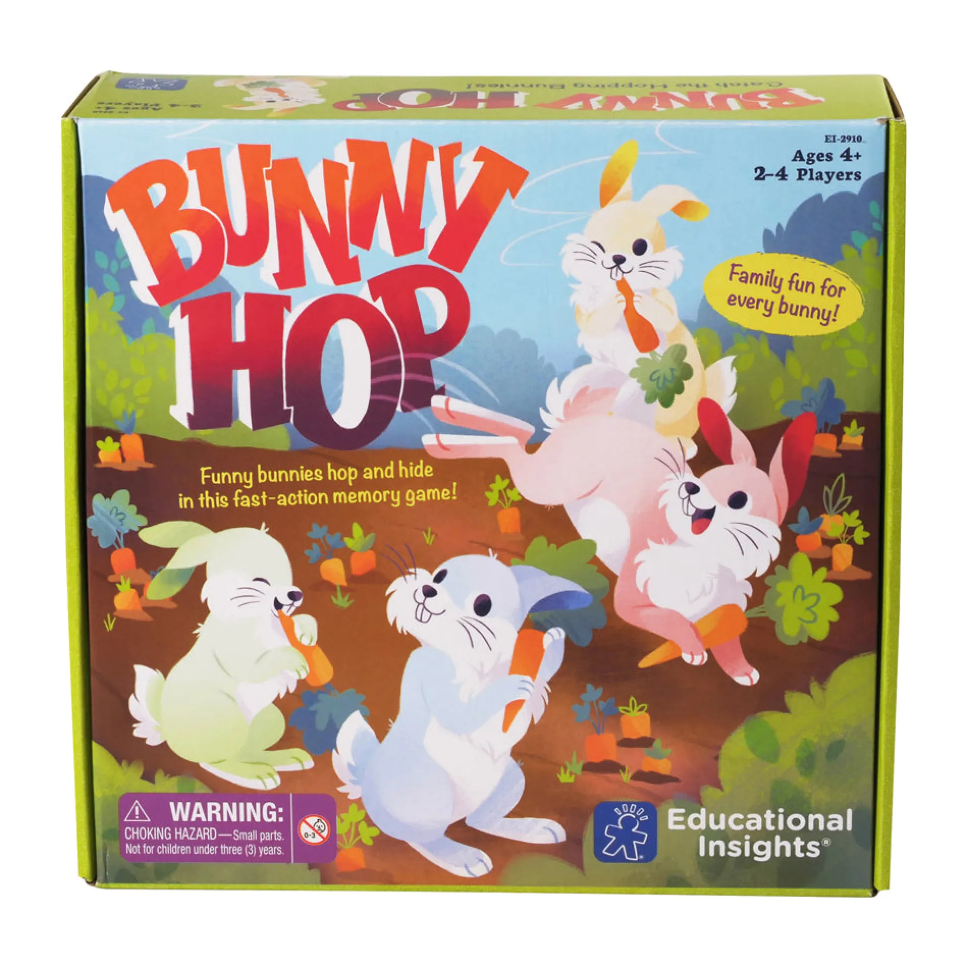 AreYouGame Bunny Hop Memory Strategy Board Game by Educational Insights* Board Games|Role-Playing Games