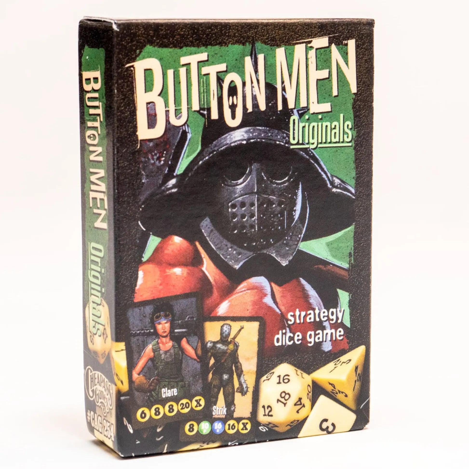 Flat River Group Button Men: Originals Expansion Strategy Dice Card Game* Card Games