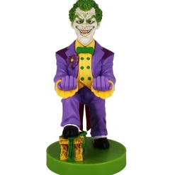 Flat River Group Cable Guys Joker Themed Controller & Phone Holder - DC Comics - Purple* Dc Comics|Action Figures
