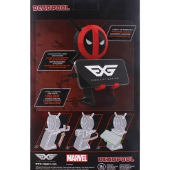 Flat River Group Cable Guys LED IKONS Marvel Deadpool - Electronic Device Holder and Charger* Action Figures