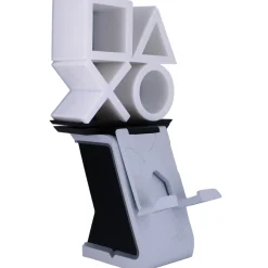 Flat River Group Cable Guys LED IKONS PlayStation Logo - White & Blue - Controller and Phone Holder* Video Game Accessories|Electronics