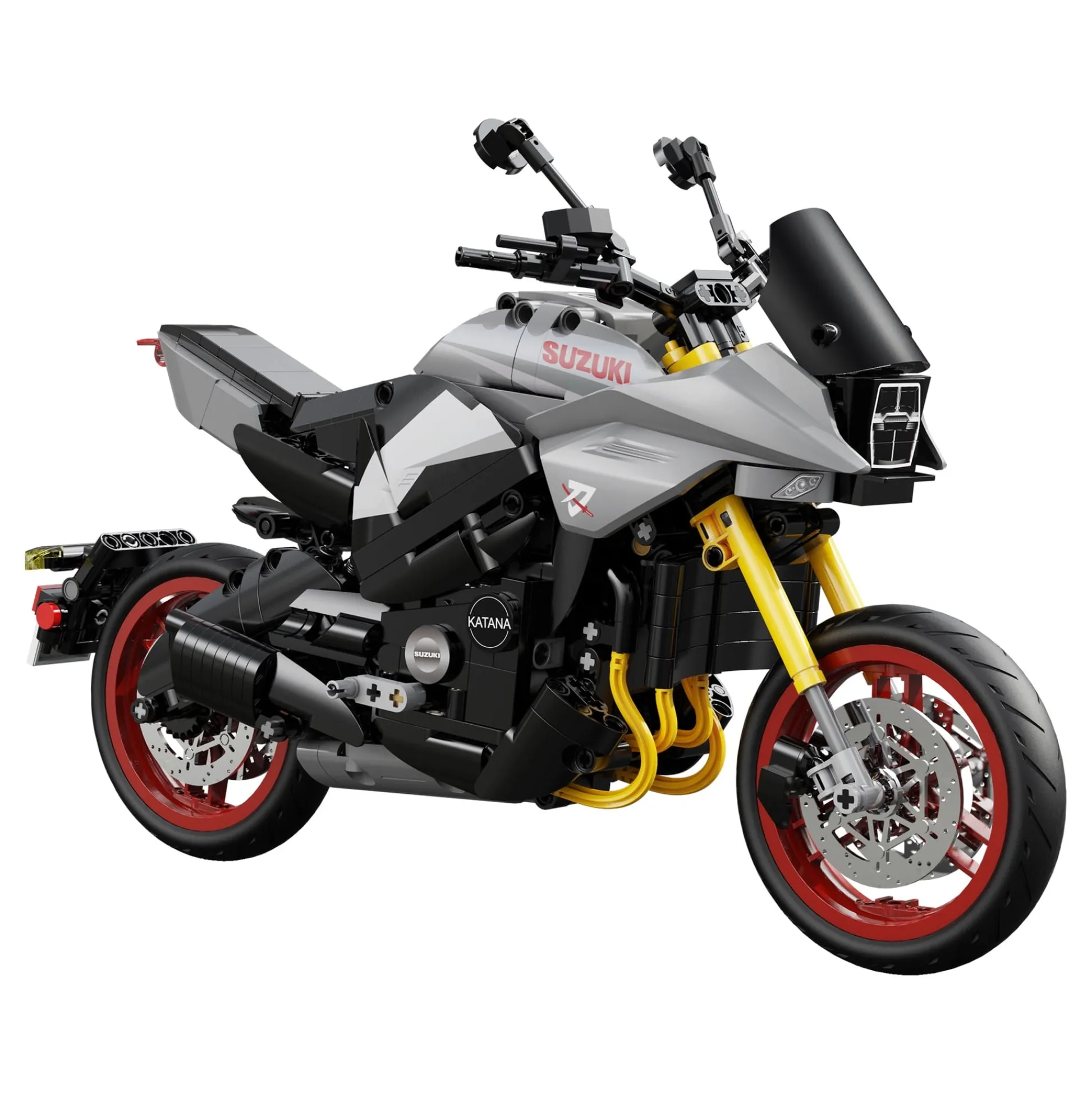 The Distribution Solutions CaDA Suzuki Katana Motorcycle Model Kit, Authentic 1:6 Scale Sports Street Bike Replica* Model Kits
