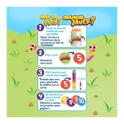 AreYouGame Can of Worms Family Memory Game* Family & Entertainments Games