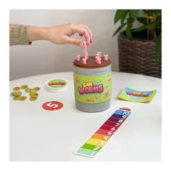 AreYouGame Can of Worms Family Memory Game* Family & Entertainments Games