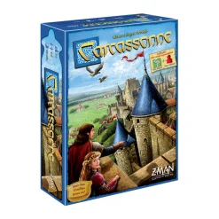 AreYouGame Carcassonne Strategy Board Game with The River and The Abbot Expansions* Board Games|Role-Playing Games